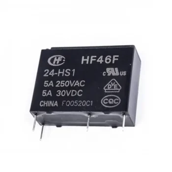 Kombi Rölesi 24Volt HF46F/24-HS1T-24VDC 5 Amper