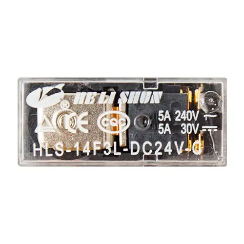 Kombi Rölesi HLS-14F3L-24Volt 5Amper 8 Pin Şeffaf Çift Kontak 2 Kombi Rölesi HLS-14F3L-24Volt 5Amper 8 Pin Şeffaf Çift Kontak 2